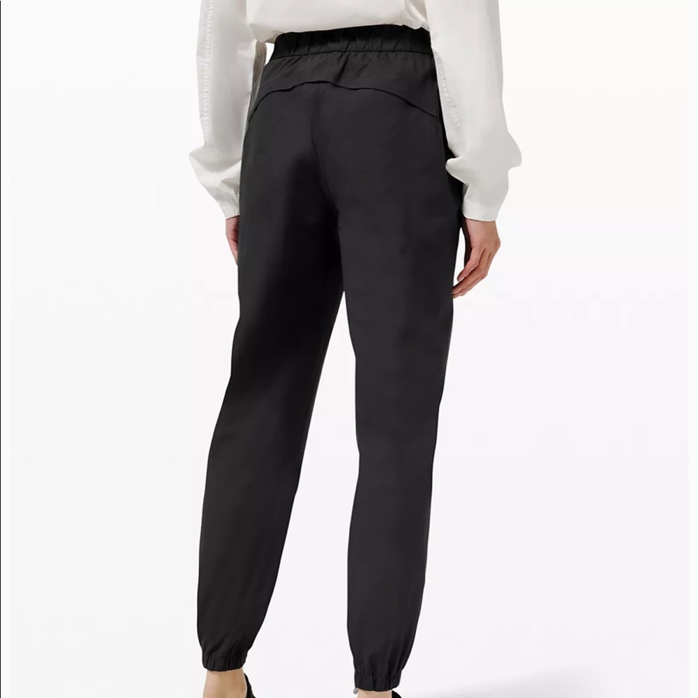 Lululemon warpstreme high rise 7/8 black joggers